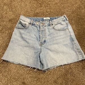 Forever 21 Light Wash Jean Shorts